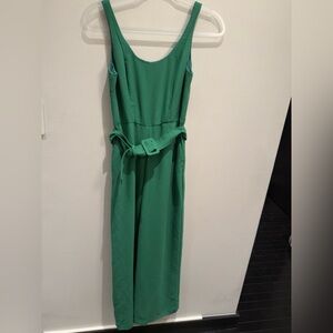 Banana Republic Green Jumpsuit With Belt Size 2P Women’s